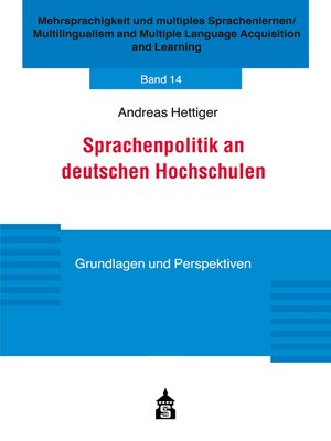cover image of Sprachenpolitik an deutschen Hochschulen